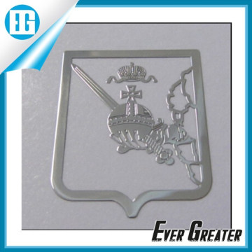Customized Custom Metal Sticker with 3m Glue Backside